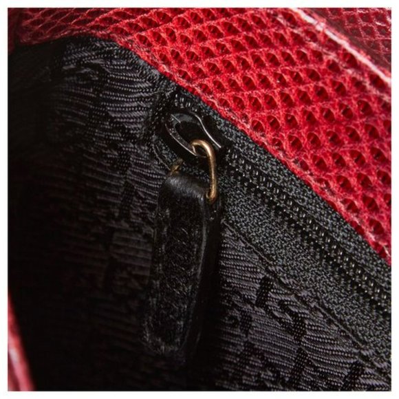 *Rare* Gucci Gradient Red Baguette Handbag - Picture 15 of 16